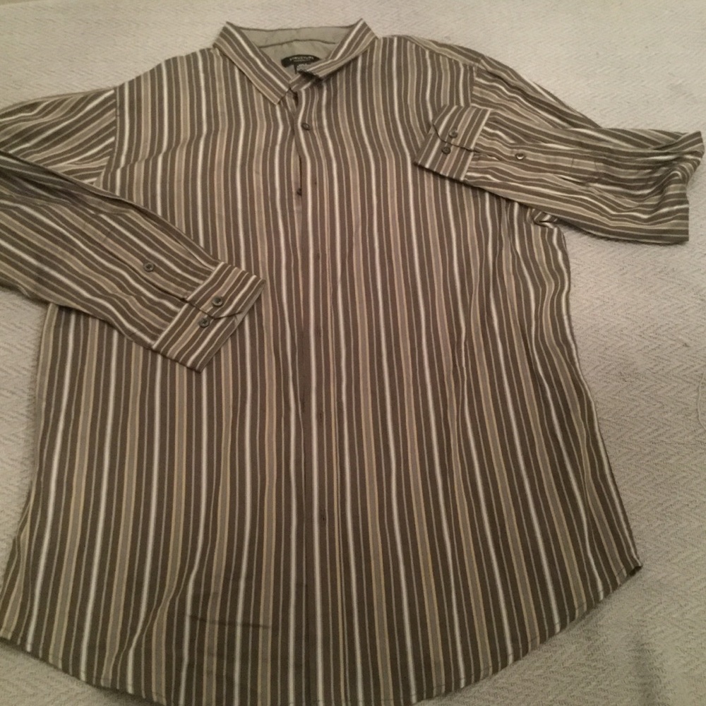 STRUCTURE Striped Button Down 🏷NWT🏷